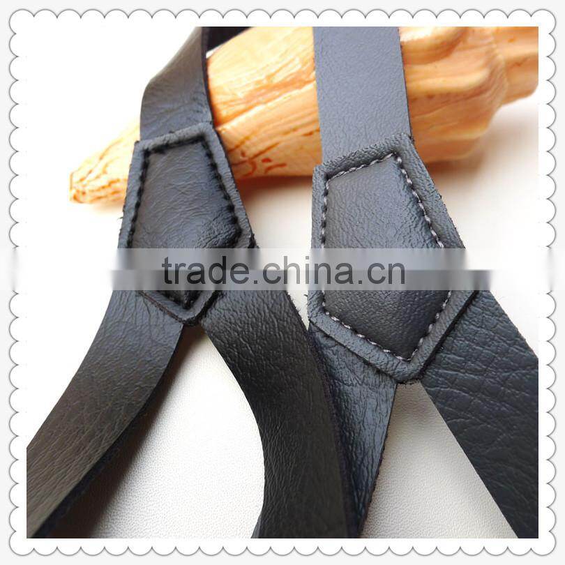 Hot sale high quality leather Men's suspender
