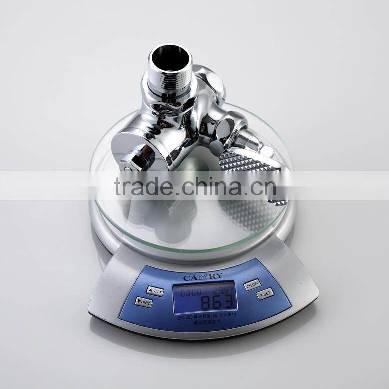 new design brass foot control in-wall toilet flush valve