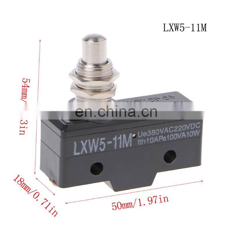 LXW5-11M 3 Screw Terminals Panel Mount Roller Plunger Limit Switch 15A 380V KL