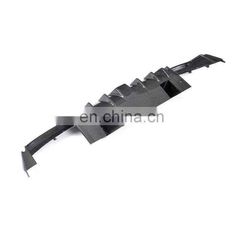 Top Selling Real Carbon fiber bumper REAR DIFFUSER for Mercedes Benz C63 W205