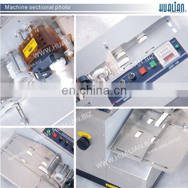 MY-380F/W Hualian Multi-function Labeling Label Printing Coding Machine Wider Solid Hot Product 2019 Ink Code Electric Provided