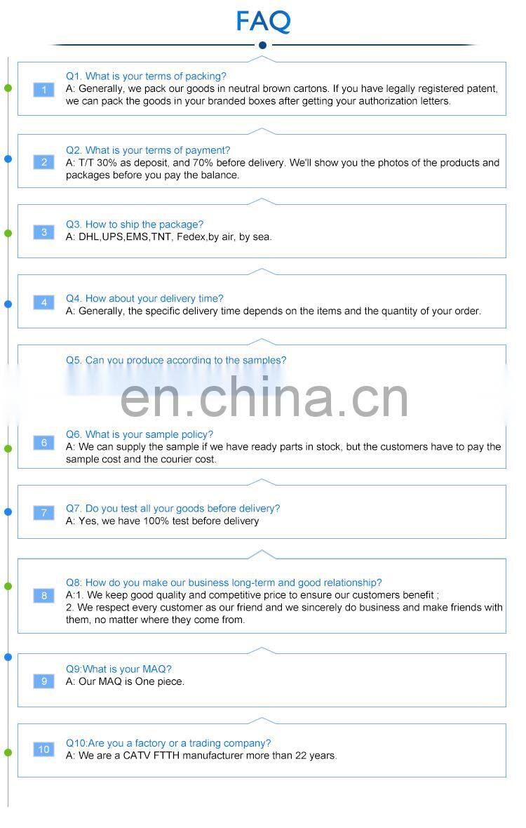 high quality 1550nm cable tv 23dbm fiber mini edfa optical amplifier