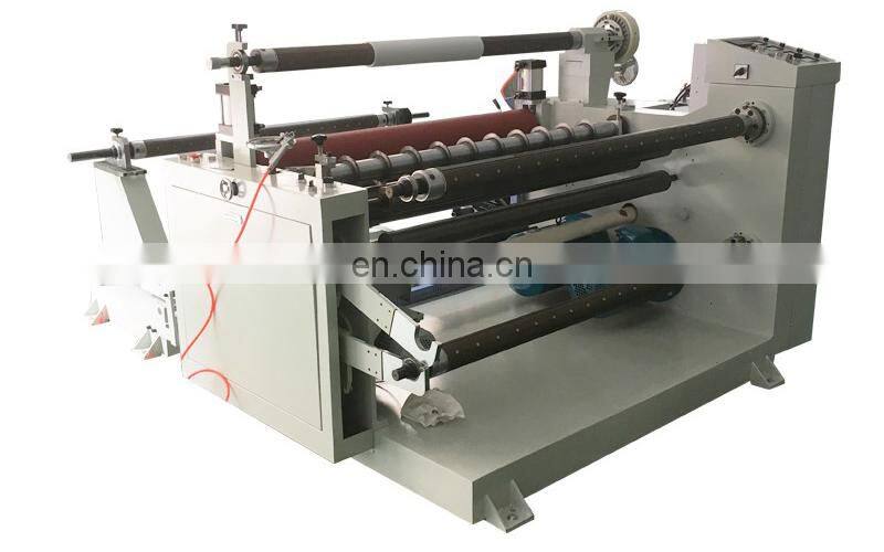 textile Conductive cloth rewind and slitting machine