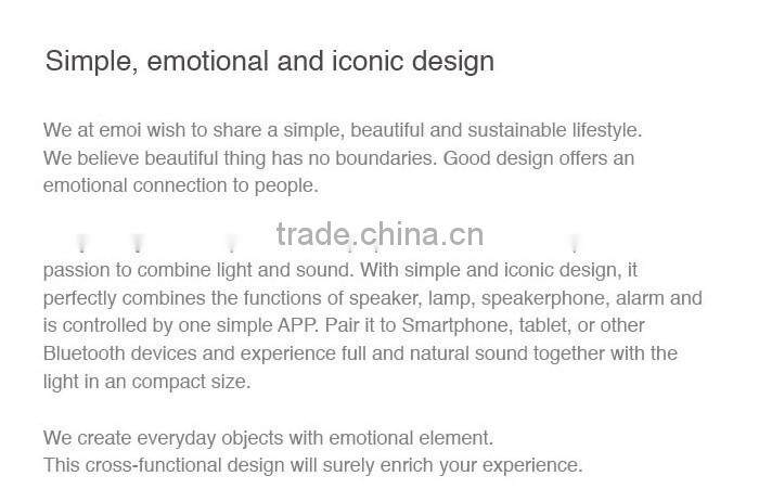 Popular Bluetooth Portable Led Light Mini Lamp Speaker