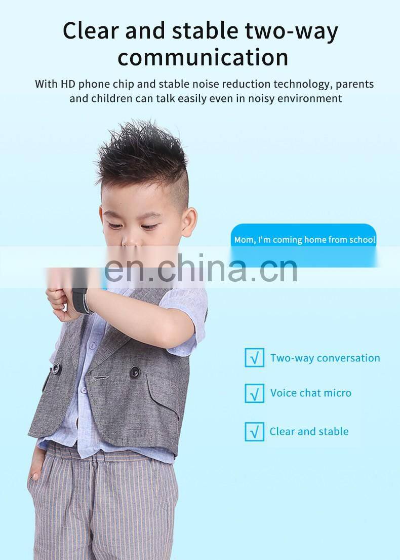 Waterproof children kids gps baby smart watch sim card