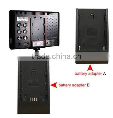 7inch Camera CCTV Monitor with YPbPr/AV input