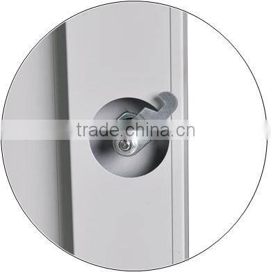 2 Door Powder Coated Steel Wardrobe Simple Storage School Lockers