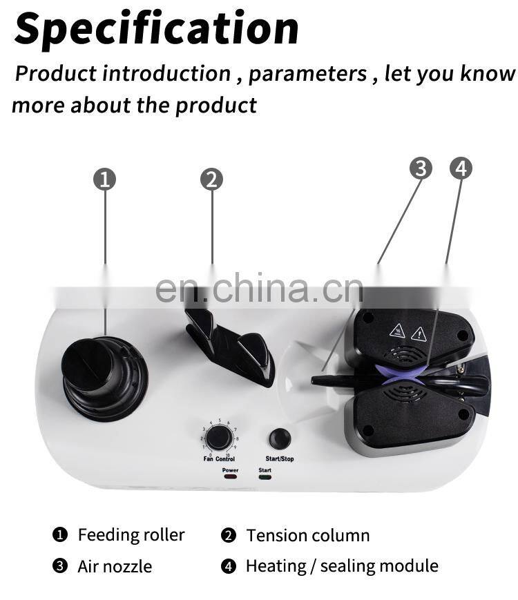 Willing Air Plastic Inflatable Film YE300 Packing Protective Packaging Cushion Sealing Automatic Air Pillow Package Machine