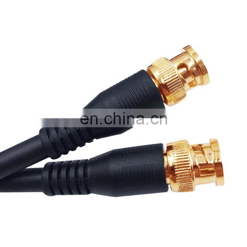 Black CCTV Video Connection Golden Plated BNC CABLE HD Camera Cable 75 Ohm SDI BNC Cable