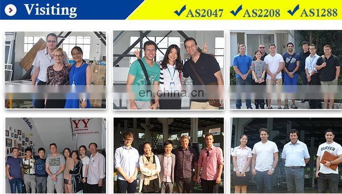 Aluminium fixed panel window against hurricanes in North America