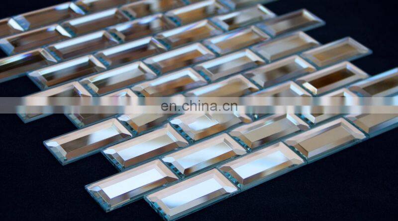 Outdoor Interior Transparent Crytal Solid 190X190X80mm Wall Decoration Glass Brick