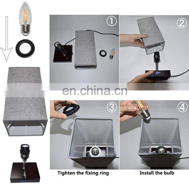 2022 Indoor Hotel Bedside Bedroom Decoration Adjustable Rechargeable Lamp Modern Desk Lamp Luxury