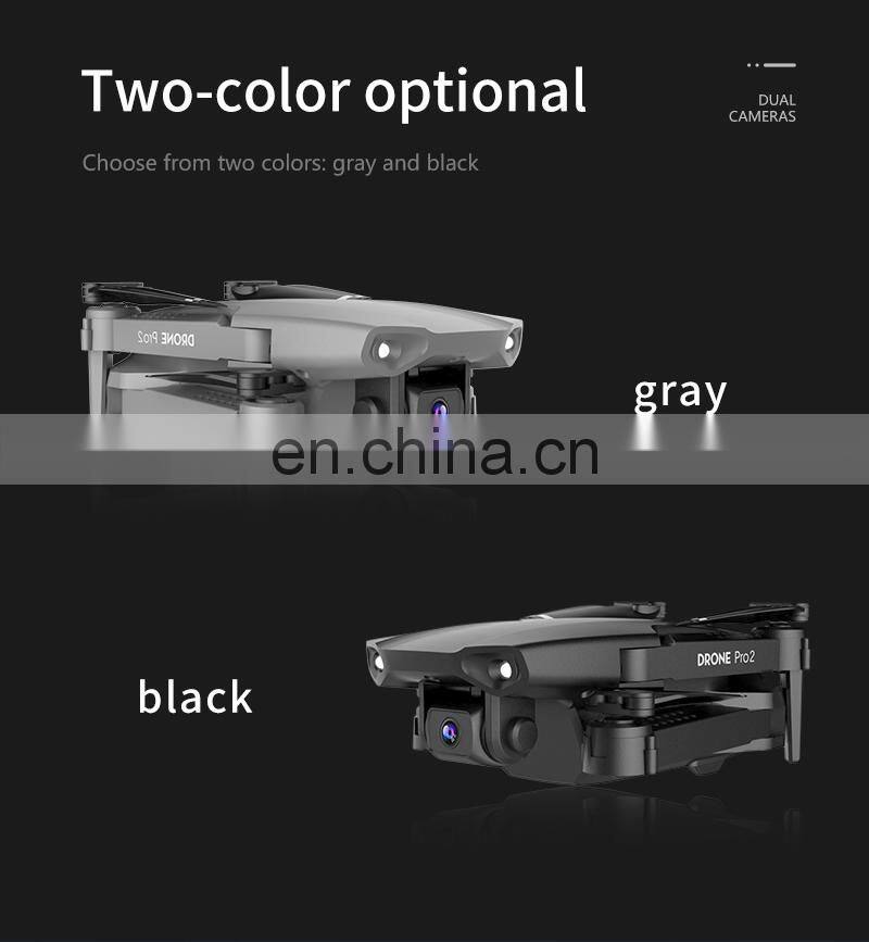 4K dual Camera RC Quadcopter Toy Mini Drone Wide-angle Professional FPV E99 drone