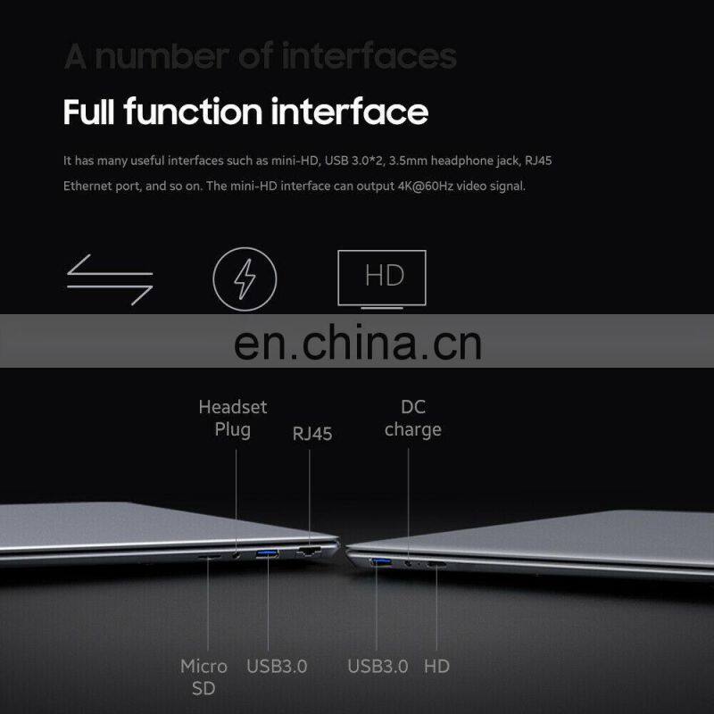 15.6 inch Win 10 CHUWI HeroBook Pro /HeroBook Plus 1920*1080 IPS Screen Dual core 8GB/12GB RAM 256GB SSD Laptop