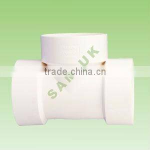 PLASTIC DWV plumbing tee for pvc pipe