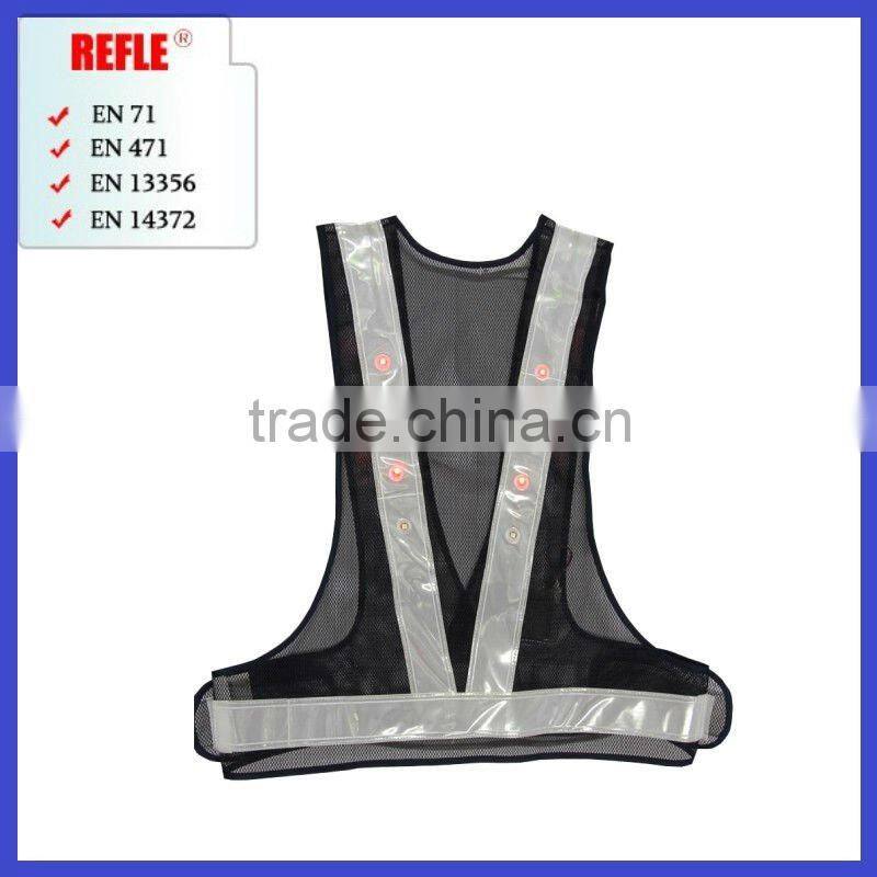 2014 LED Transparent reflective vest