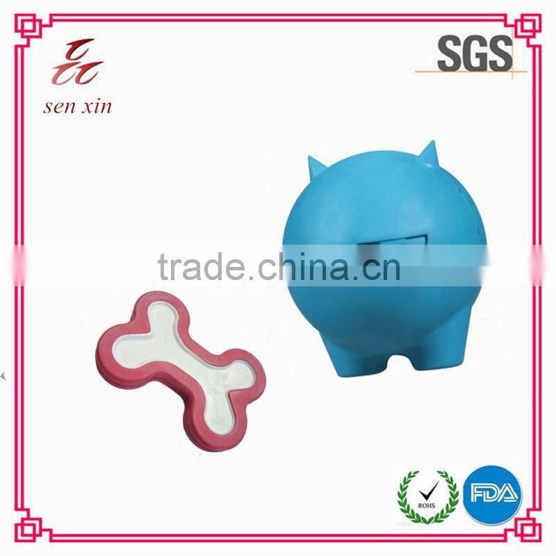 SX Nontoxic Soft Rubber Pet Toy Colorfur Chewing Rubber Toys for dog