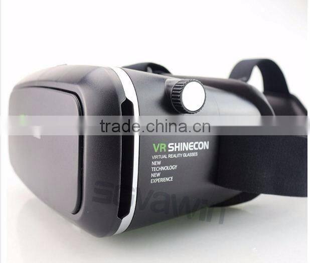 2016 Wholesale Cheapest Virtual Reality VR Case 360 Degree 3D Glasses VR Headset