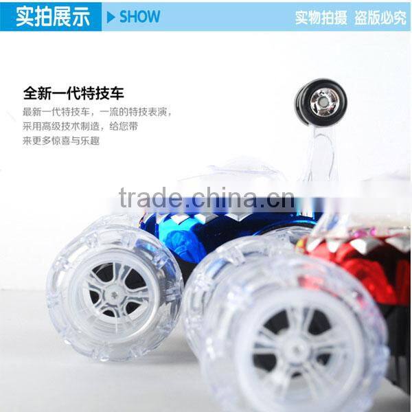 RC Stunt Car with steering wheel, with flash light and music, rc stunt hobby car, rc toys