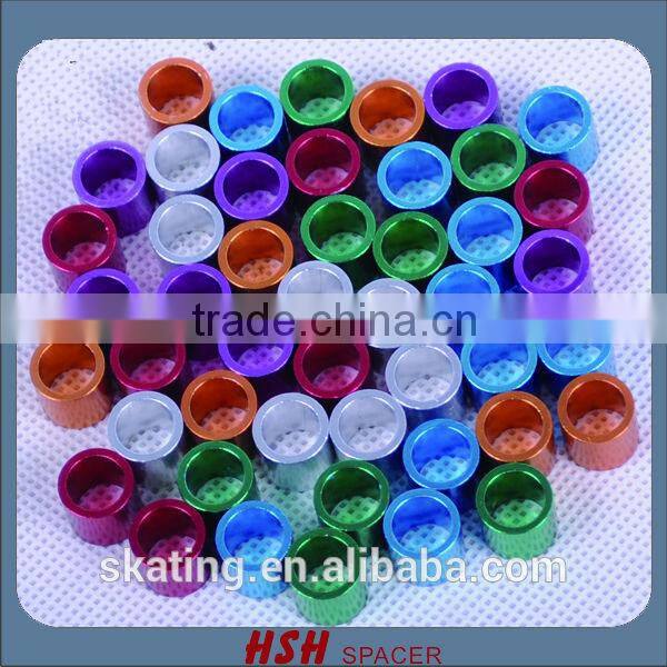 CNC high quality aluminuim bearing spacer for skateboard