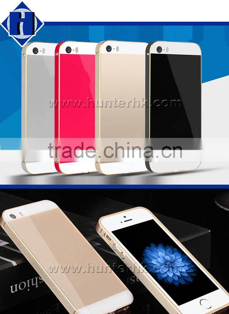 Simple Colorful Aluminum Metal Bumper Case For iPhone 6S