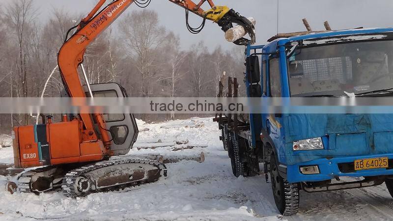 Hydraulic Stone bucket grapple attachments for HITACHI excavator