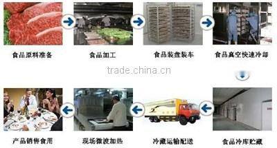 China vegetable fresh keeping vacuum cooling machine