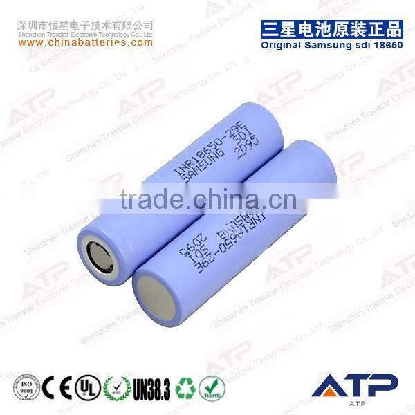 Wholesale samsung 29e 2900mah 18650 / samsung inr18650-29e / samsung sdi inr18650-29e