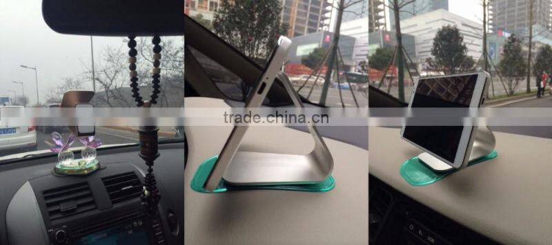 Aluminum desk top micro suction tablet holder stand for iPhone, iPad