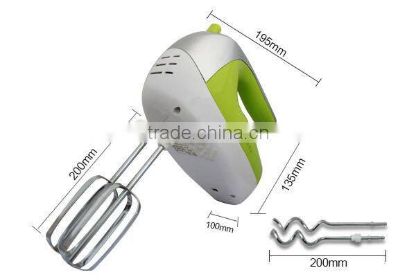 200W 5 speeds CB Approved Hand Mixer