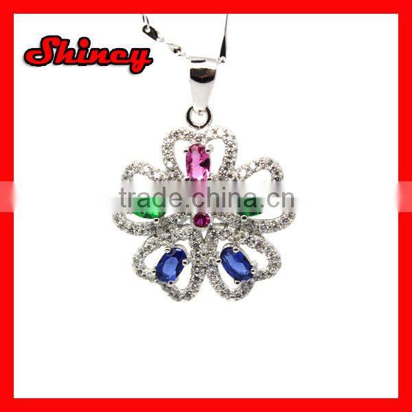 fashionable rhinestone chain necklaces&Pendants