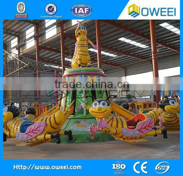 Parks games amusement rides Rotating Bee For Kids for kids