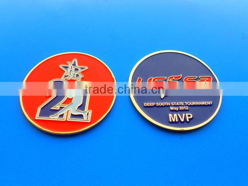customized russia coin 3D falcon logo coin