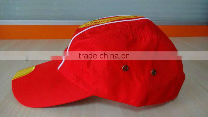 custom dry fit cap with embroidery logo