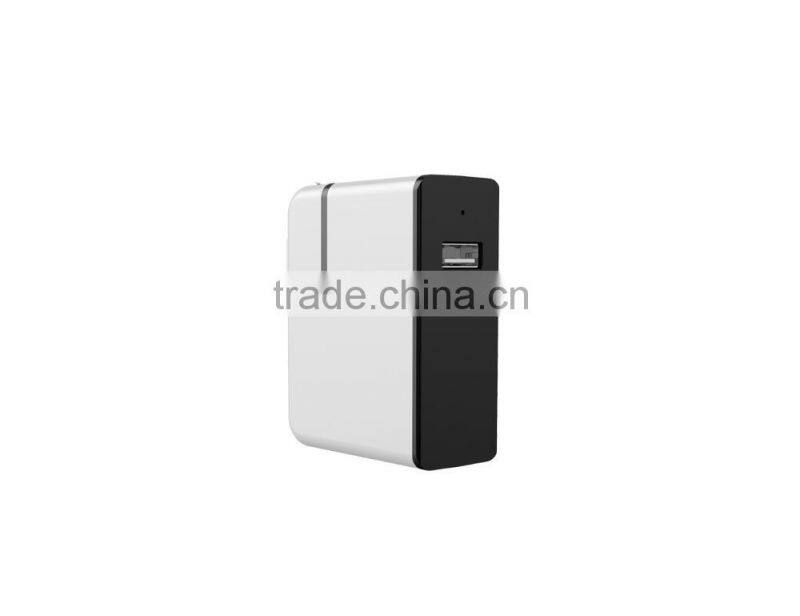 USB Charger - 5-Port Desktop USB Charging Station With Built in three 1A ports and two 2.4A ports