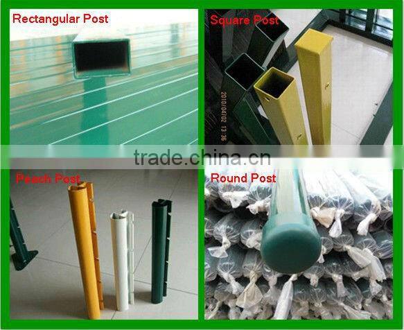 cheap powder coated welded steel wire mesh concrete fence