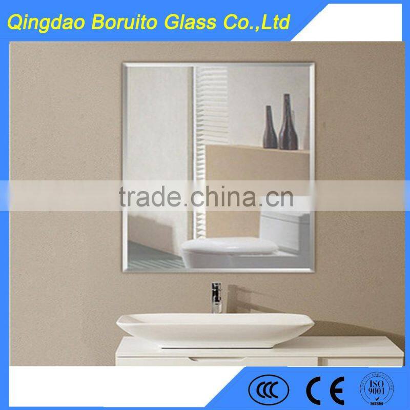 Top sale 6mm clear single coated float silver mirror glass