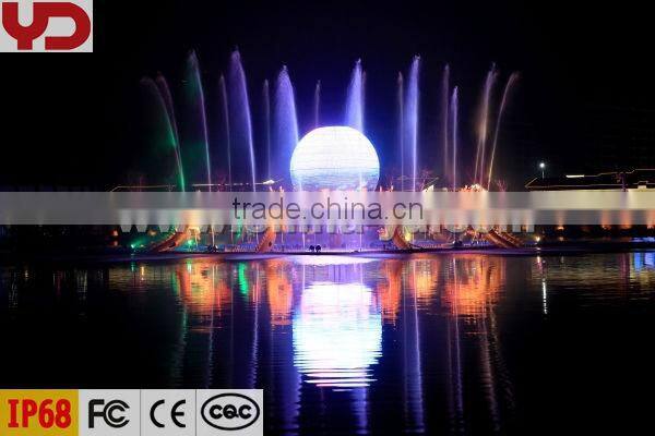 IP 68 V-0 RGB led waterfall light