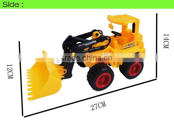 Wholesale friction toy mini kids excavator