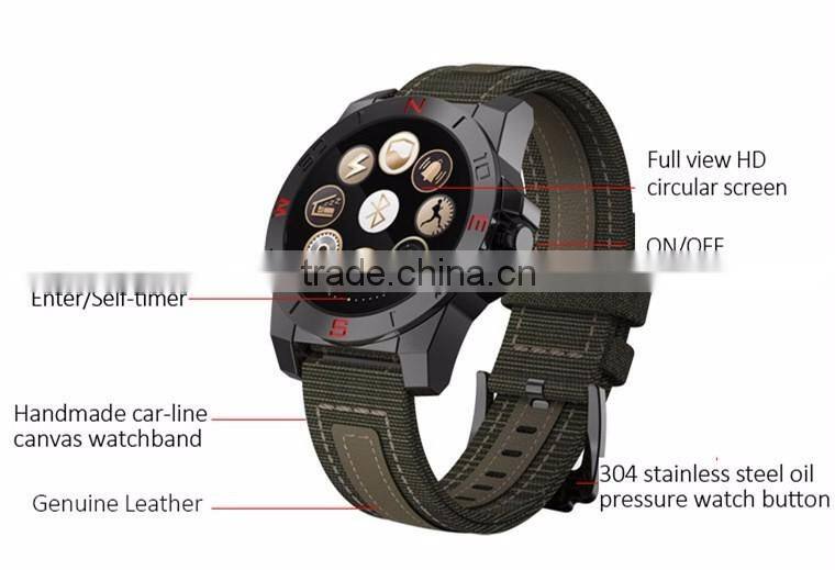 N10B smart watch outdoor sport watch With Heart Rate Monitor And Compass Waterproof watch For ios