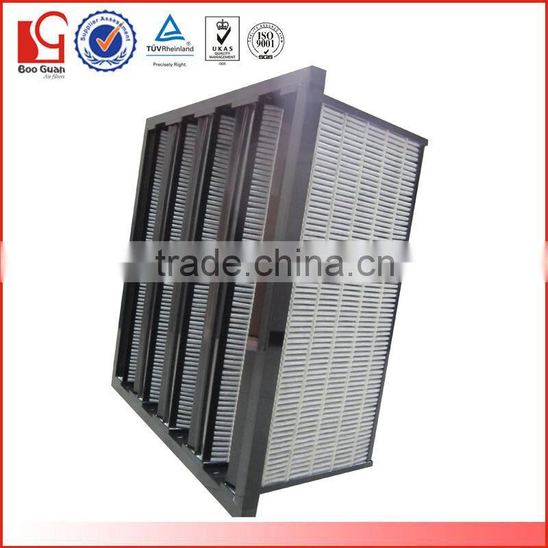 Supply activated carbon air filter