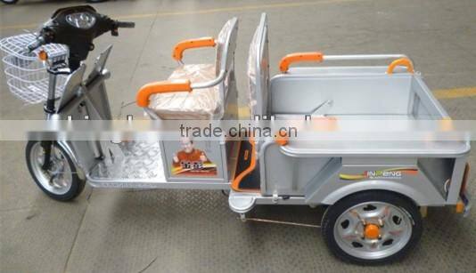 350W dual -use electric tricycle for passenger or cargo