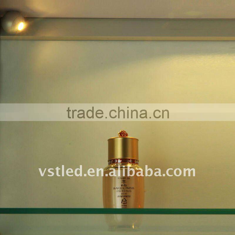 Led light for jewelry showcase