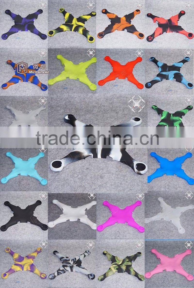 Phantom 3 foldable design silicone case/protector 100% food grade silicone case for UAV(Unmanned aerial vehicle)