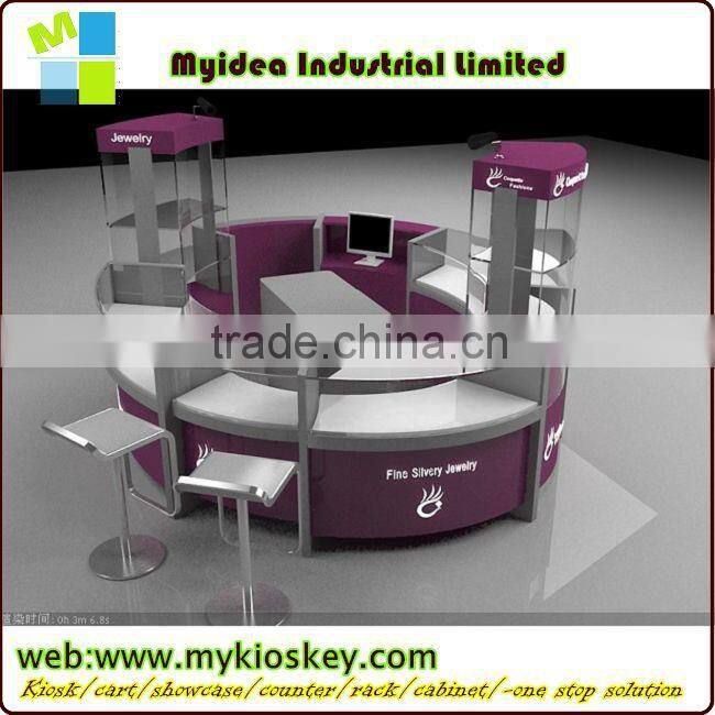 Foshan cheap wooden mirrored jewelry cabinet