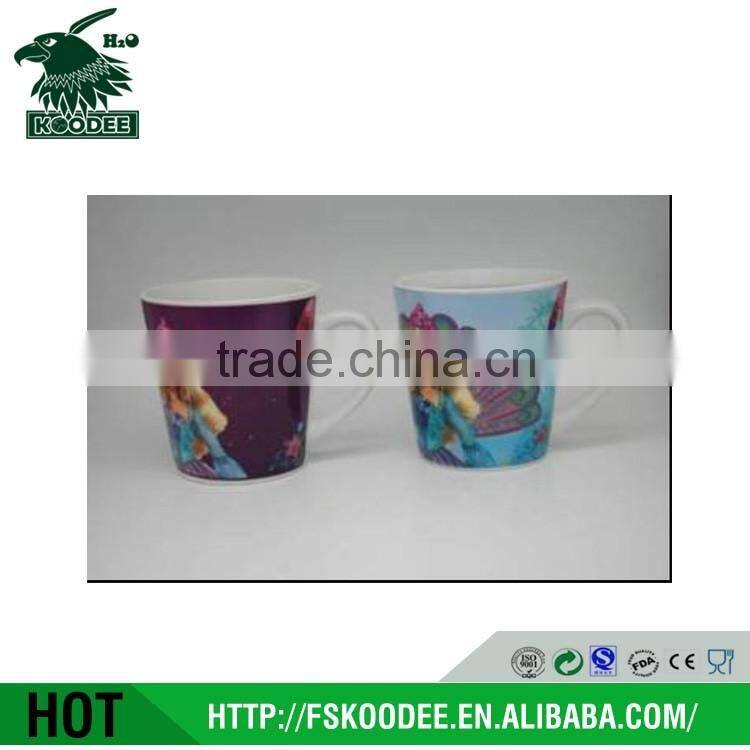 Color changing magic cup with ceramic material, FDA approvel