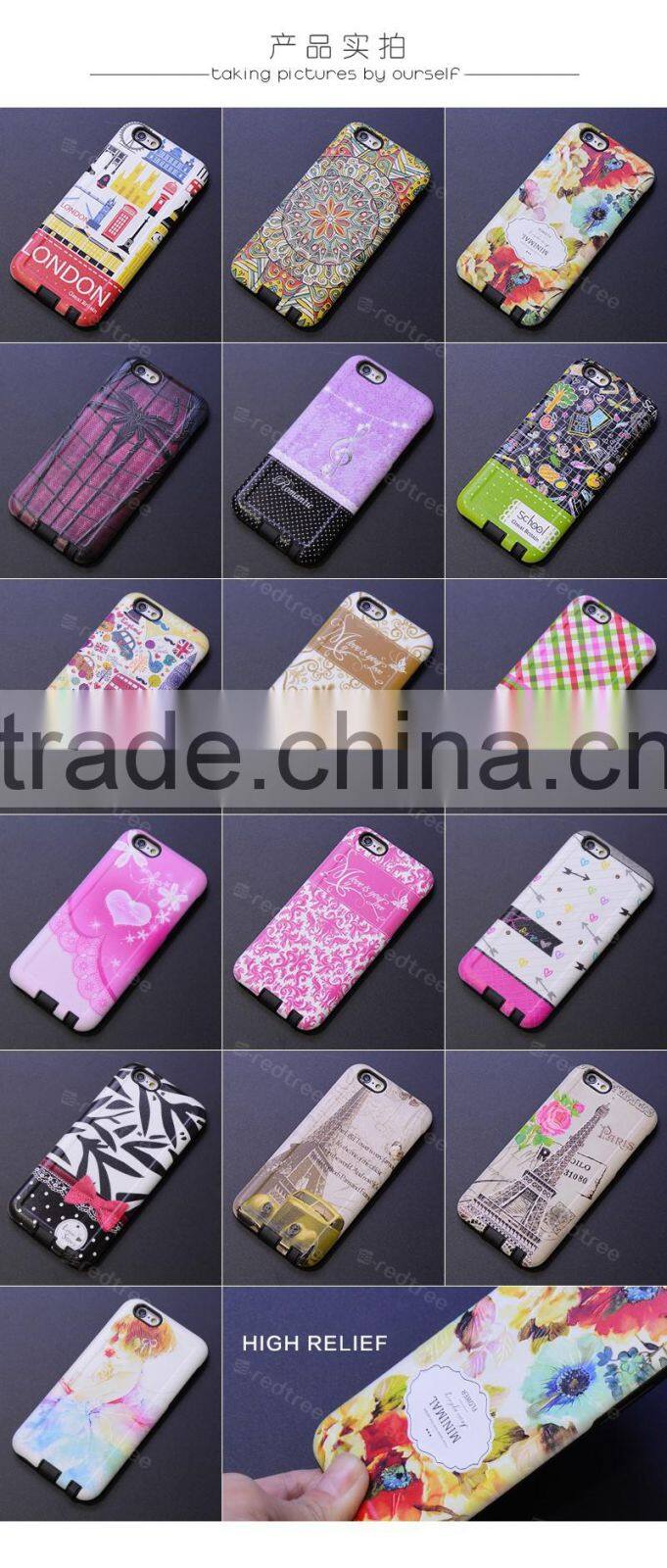 Accessories TPU Cell Phone Case Print Pattern for Sansung s6 Own Design Cover