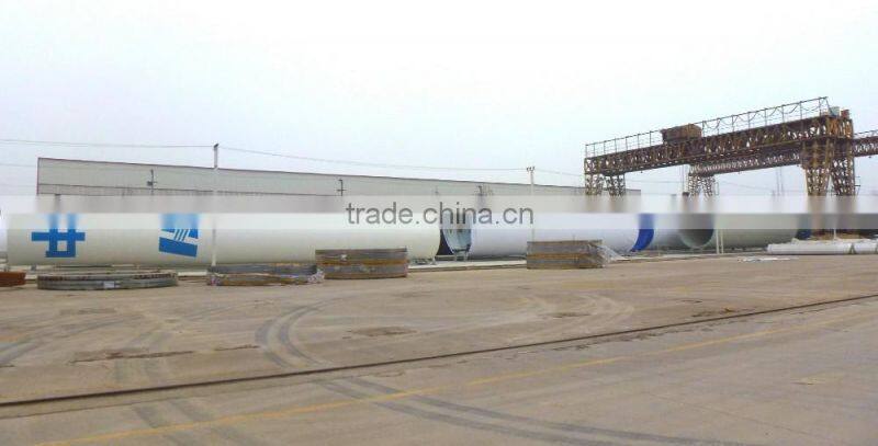 Steel tube wind towers for onshore wind power plants
