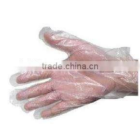 Disposable medical use plastic hdpe and ldpe gloves
