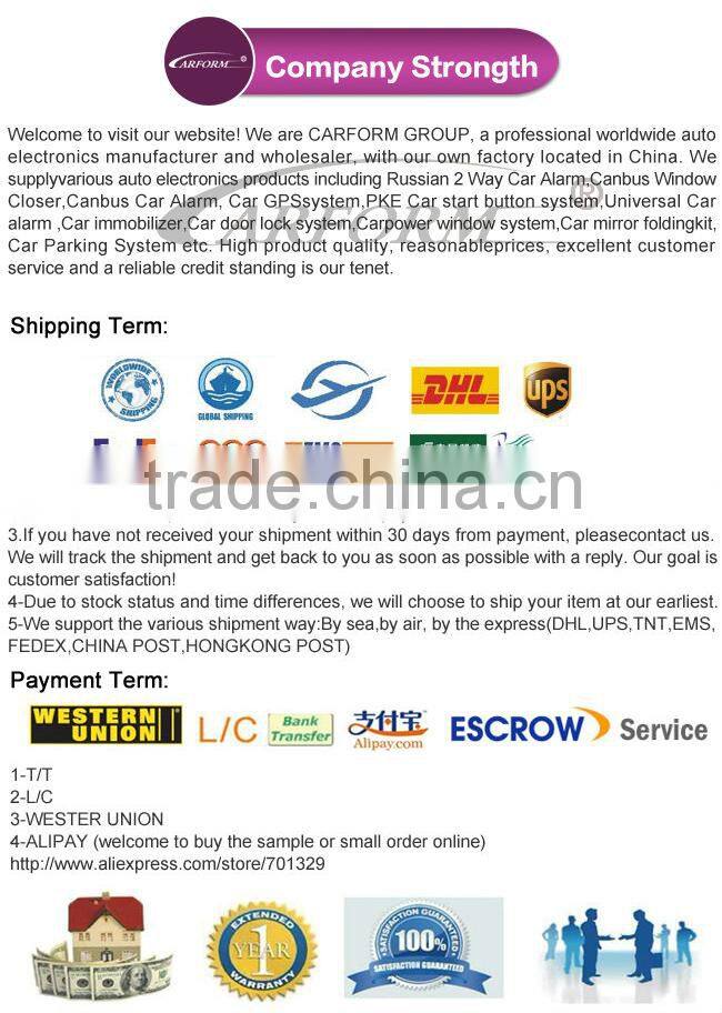 learning code keyless car alarm access for Germany France